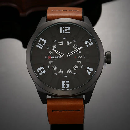 Casual Luxury Watches Leather-8258