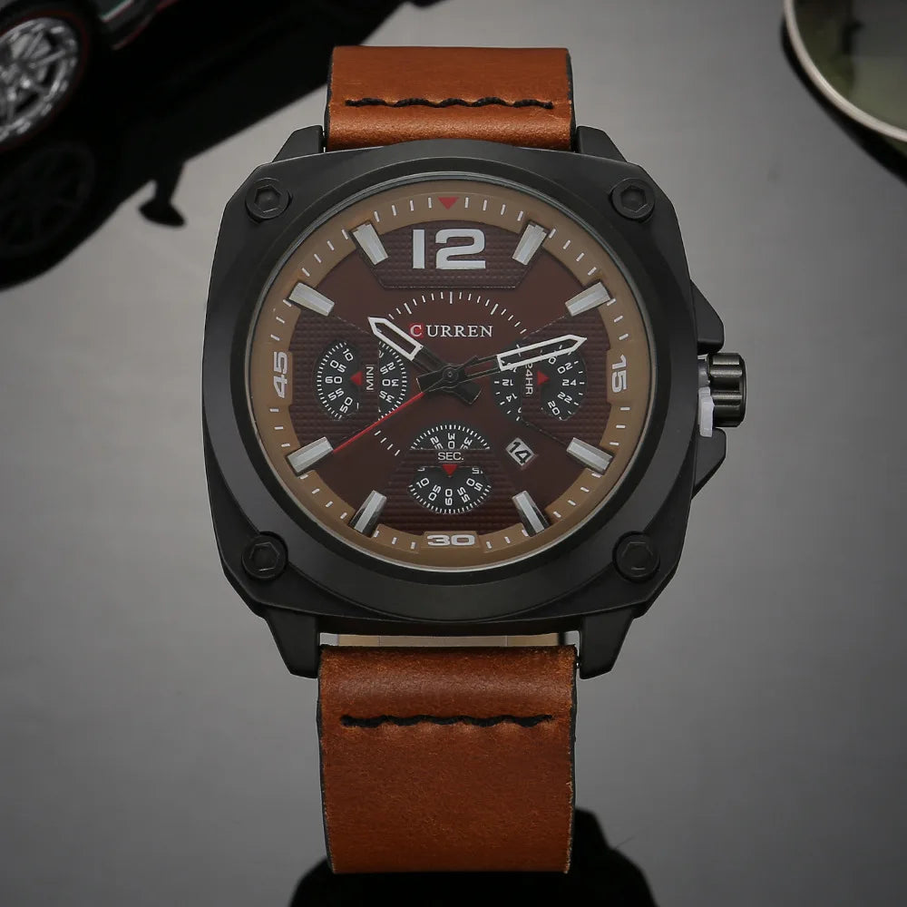 CURREN  Men Quartz Watch-8260